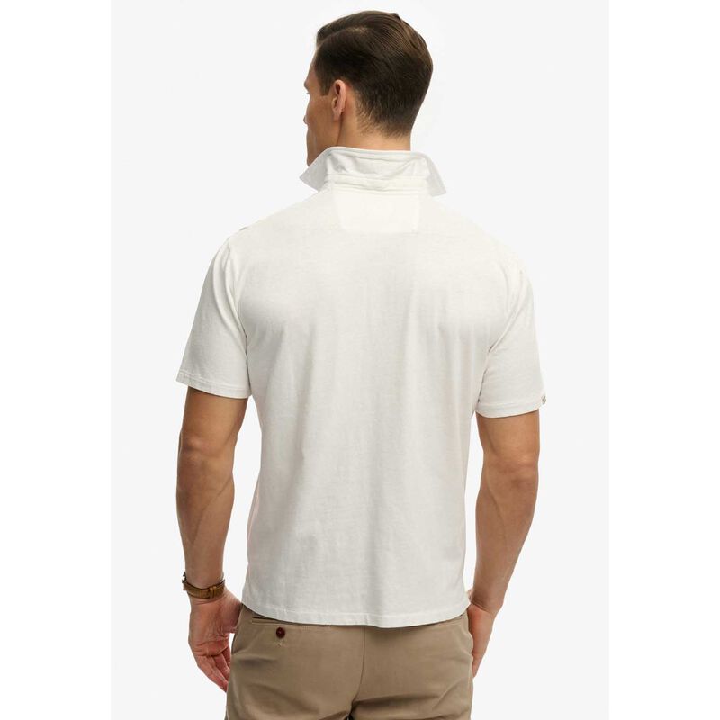 Superdry Classic Cotton Linen Polo image number 1
